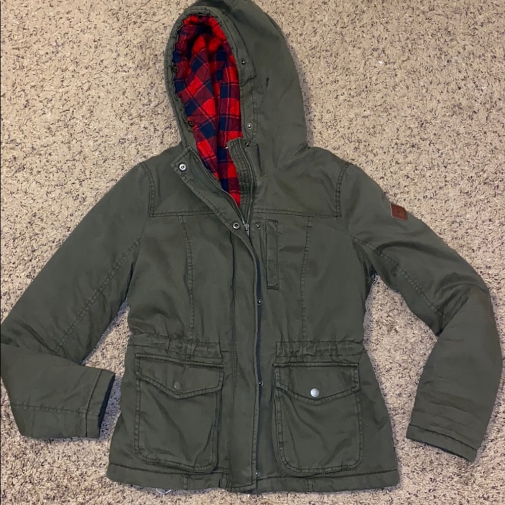 Hollister Green Jacket